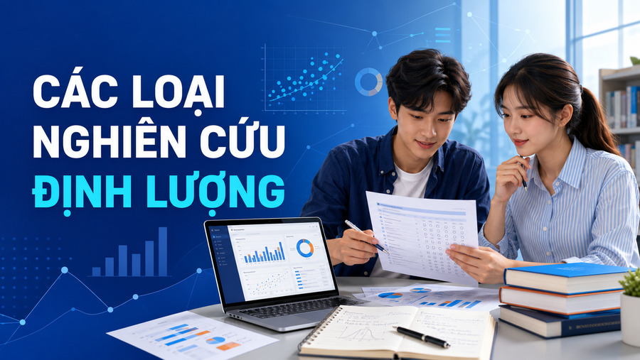 Các loại nghiên cứu định lượng dành cho sinh viên và nhà nghiên cứu - Coursesfull.com