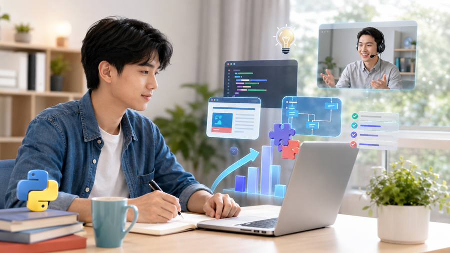 Gợi ý các khóa học online chất lượng về lập trình cơ bản cho người mới bắt đầu - Coursesfull.com