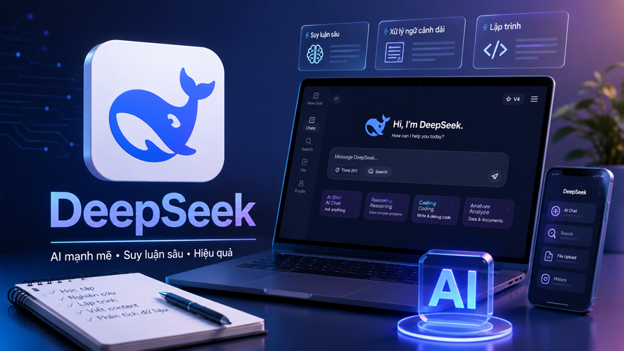DeepSeek là gì? Cách sử dụng DeepSeek hiệu quả - Coursesfull.com