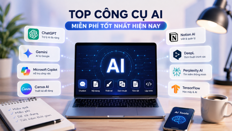 Top Công Cụ AI Miễn Phí Tốt Nhất Hiện Nay Nên Thử - Coursesfull.com